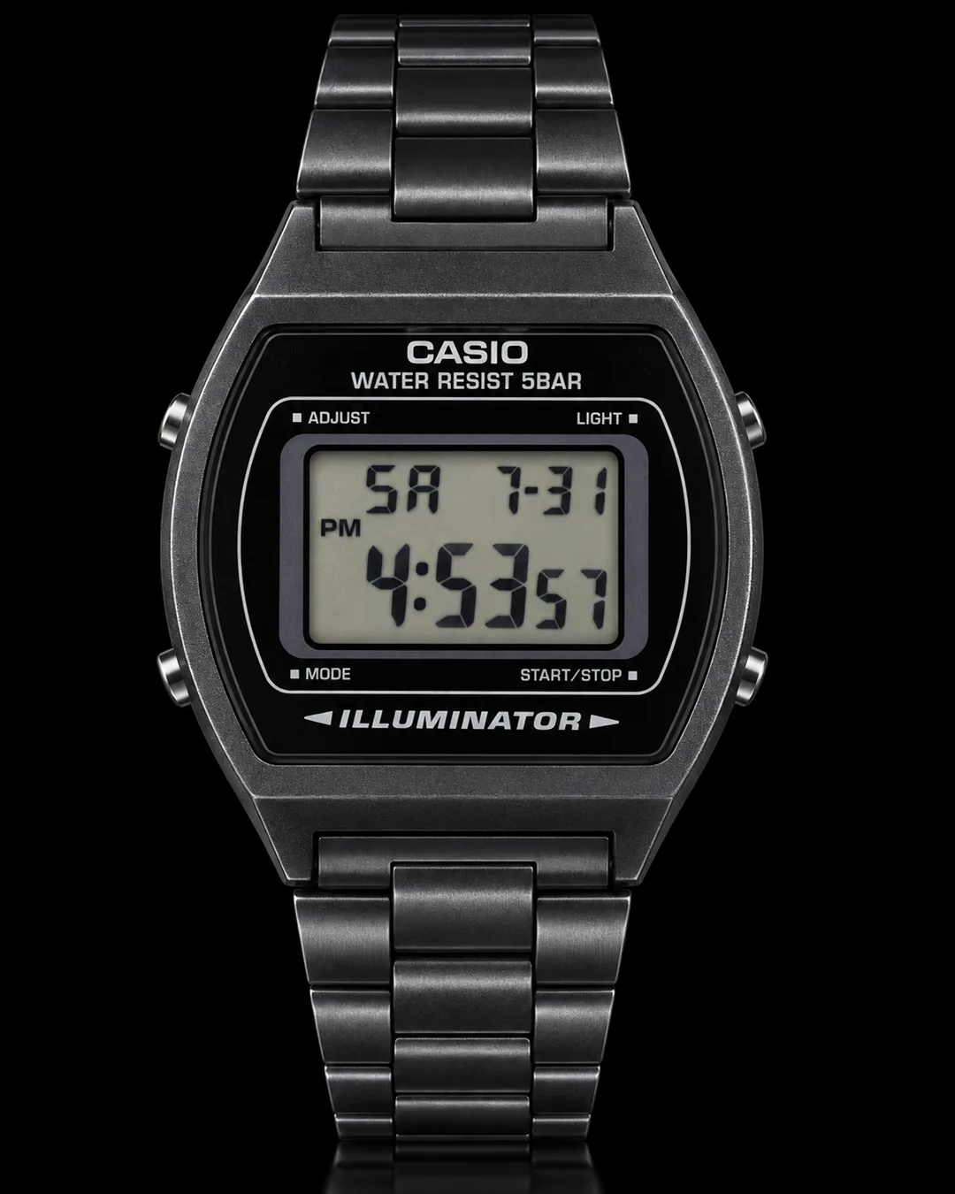 Casio · Digital gunmetal Illuminator