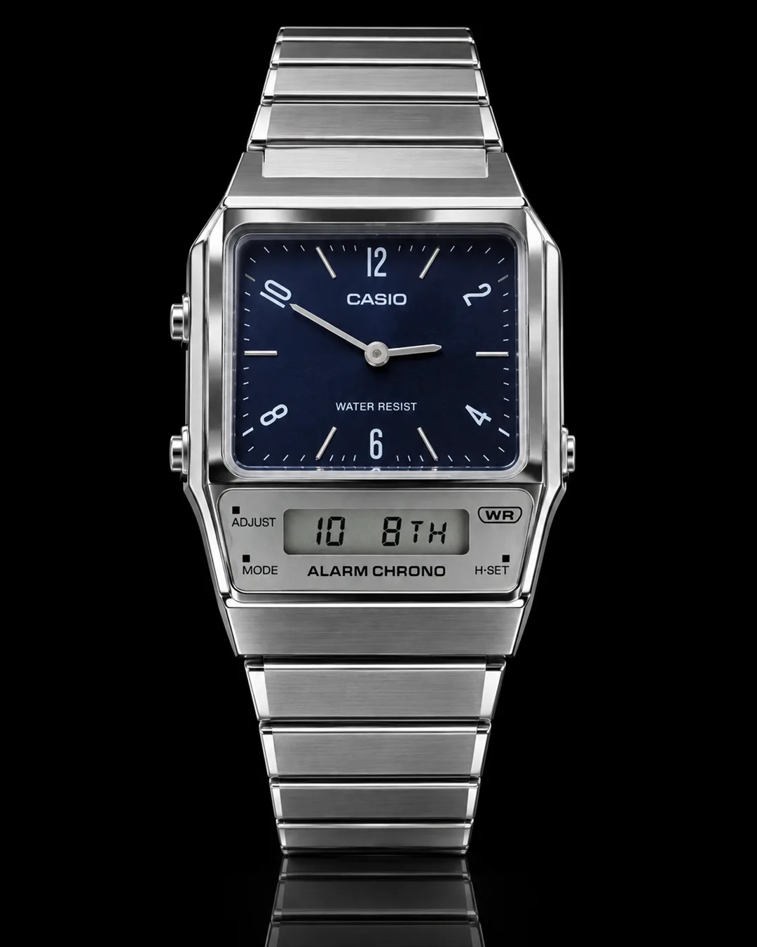 Casio Analógico digital azul