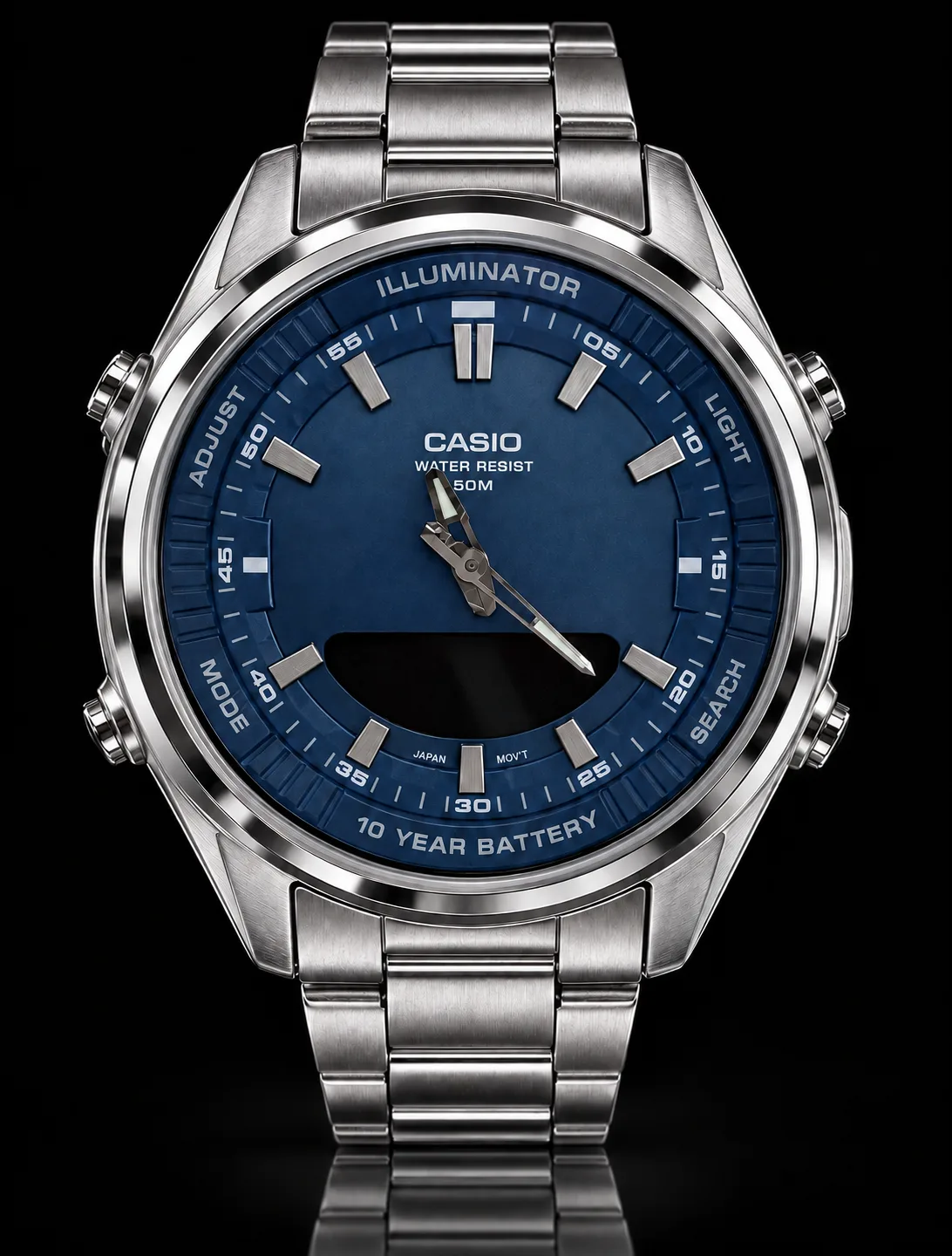 Casio AMW-870DA-2A1V · Illuminator azul